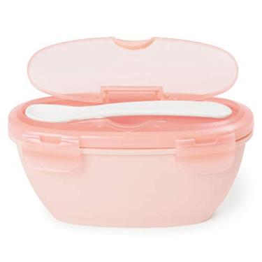 Imagem de Kit Alimentação Bowl e Colher Coral Easy-Serve, Skip Hop, Coral