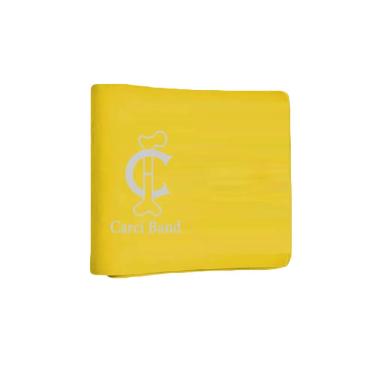 Imagem de Faixa Elástica Carci Band Amarelo Resistência Extra Leve 1,5M - Exercícios E Fisioterapia de Reabilitação