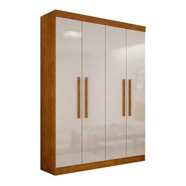 Imagem de Painel P/ Tv até 58" Tb113 220cm - 2 Portas de Correr Off White/natural Dalla Costa