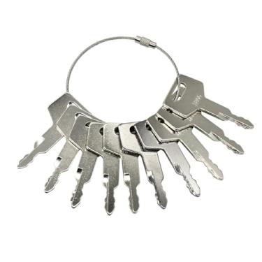 Imagem de 17001-00019 10 chaves de interruptor de ignição 180845 H806 compatível com mini escavadeiras compatíveis com escavadeiras New Holland compatíveis com escavadeiras Takeuchi e carregadoras de lagartas