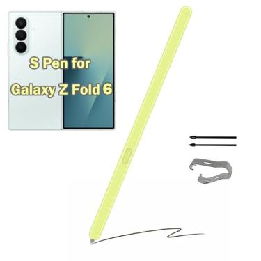 Imagem de Caneta de substituição para Galaxy Z Fold 6 Slim para Samsung Galaxy Z Fold 6 S Pen Fold Edition, Galaxy Z Fold 6 SPen Fold Edition para Samsung Galaxy Z Fold 6, caneta Stylus com pontas/pontas (verde