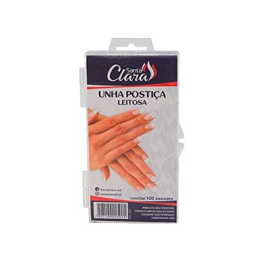Imagem de UNHA LEITOSA POSTICA CX C/100 (2501)