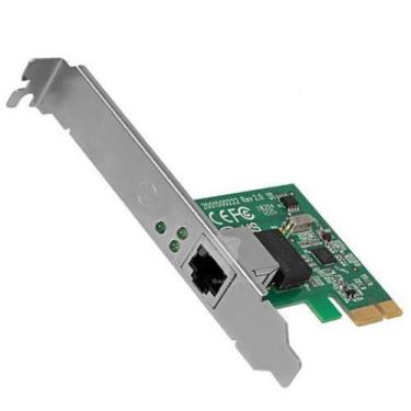 Imagem de Placa Rede Gigabit Pci Express X1 10/100/1000 Rtl8111 Homolo - Mymax