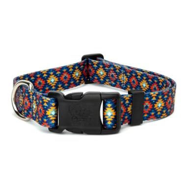 Imagem de Country Brook Petz – Coleira de luxo para cães Utah – Feita nos EUA – Coleção Country and Western com designs rústicos (2,5 cm, grande)