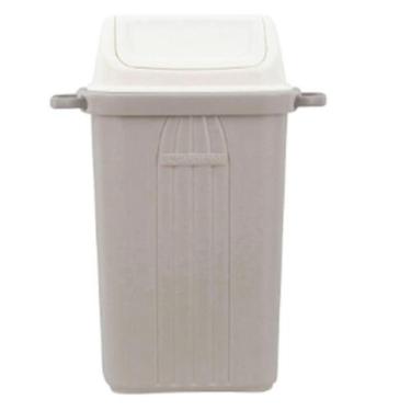 Imagem de Lixeira Grande De Plástico Basculante 60 Litros - A.R Variedades Mt