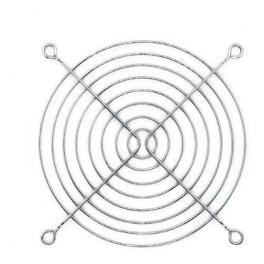 Imagem de Grelha Grade Proteção De Metal 12cm P/ Microventilador Adda, Cromado
