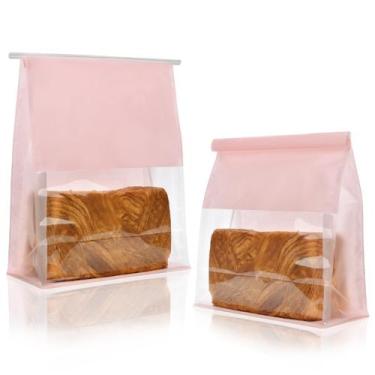 Imagem de Saco de pão de papel para pão e armazenamento de embalagens de aliment