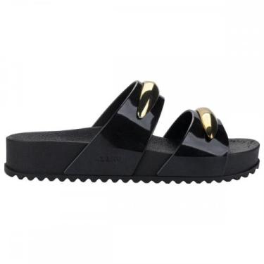 Imagem de Chinelo Zaxy 19272 Metal Feminino, Preto, 37