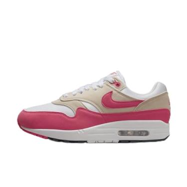 Imagem de Nike Tênis feminino Air Max 1 (DZ2628-110, branco/marrom claro/preto/rosa-áster), Branco/Madeira de Orewood Claro/Preto/Rosa Áster, 35