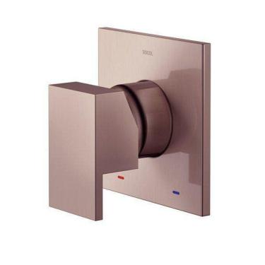 Imagem de Acabamento Chuveiro Monocomando Alta/Baixa Cobre Docol