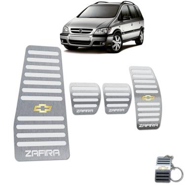 Imagem de Pedaleira + Descanso Chevrolet Zafira 2001 Até A 2012 Manual