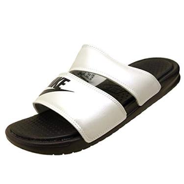 Imagem de Tênis feminino Nike Benassi Duo Ultra Slide, Oil Grey/Oil Grey-pale Ivory, 6