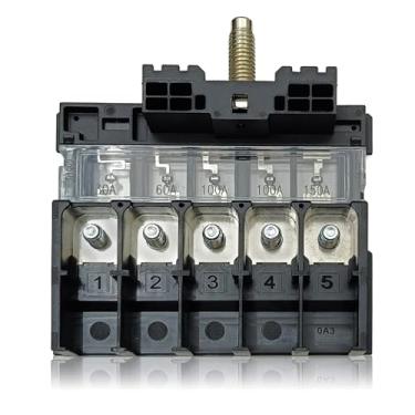 Imagem de CmeRto Bloco de fusíveis principal de farol compatível com Dodge Durango 2023-2011, 2021-2012 Jp Grand Cherokee, 2022 Grand Cherokee WK 12V Módulo de Distribuição de Energia Caixa Substituir 956-601