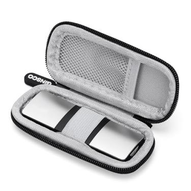 Imagem de Ginsco Capa Para Monitor De Eletrocardiograma Pessoal Kardiamobile 1 Derivação, Funciona Com A Maioria Dos Smartphones, Rígida Oxford 1680D Alivecor 6L, Bolsa Viagem Cardíaco Alça Transporte