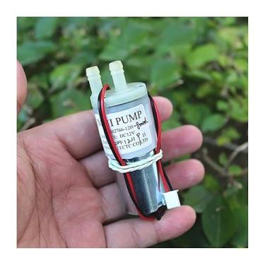 Imagem de Bomba de água eletrônica 370 DC 7V-12V com diafragma autoescorvante bomba de água pequena bomba de controle de fluxo de água de ar de pressão WWECCQIJ