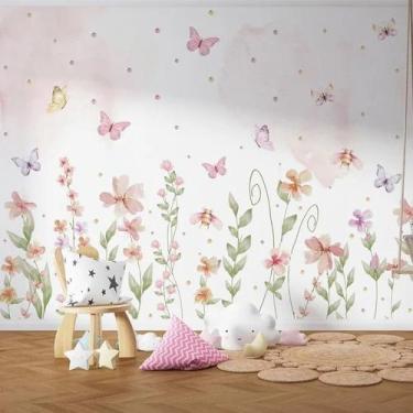 Imagem de Papel de Parede Jardim de borboletas 120Ax250L- ALGIDECOR