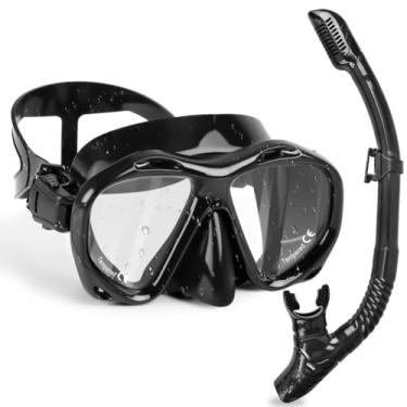 Imagem de Mascara de Mergulho, Máscara de Mergulho, Kit Óculos de Mergulho Com Visão Ampla de 180° Action, Kit de Mergulho Máscara, Kit Óculos de Mergulho, Oculos de Mergulho