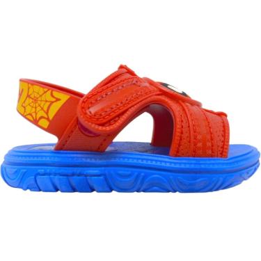Imagem de Sandália Papete Infantil Menino Casual Dia a Dia Passeio Escola Marvel Happy Grendene Kids 23400