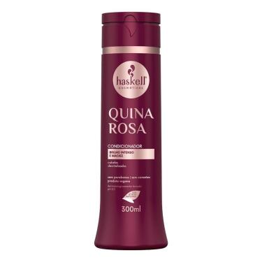 Imagem de Condicionador Quina Rosa Brilho Intenso E Maciez Haskell 300ml