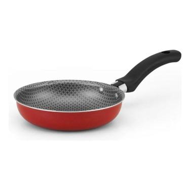 Imagem de 2X Frigideira Ovo Pequena 14Cm Alegrete Vermelha