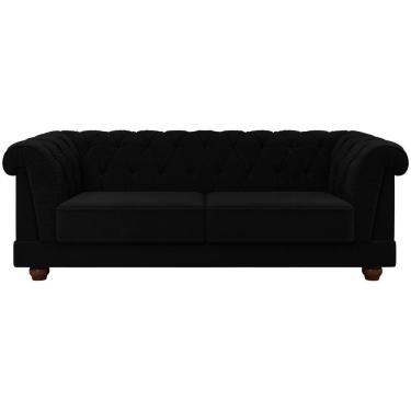 Imagem de Sofa 3 Lugares 220 Cm Ponteio Veludo Sl 944 Moll Sl 944