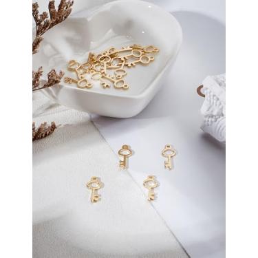 Imagem de 20 peças de pingentes de aço inoxidável 304, pingentes dourados para fabricação de joias para chaveiro, joias, faça você mesmo, colar e pulseira, 15x6x0.8mm, Aço inoxidável, Sem Pedra Preciosa