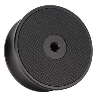 Imagem de SUNGOOYUE Braçadeira de Peso para Registro de Alumínio e Madeira, 3 Polegadas de Diâmetro, 1,4 Polegadas de, Estabilizador Antivibração para LP de Vinil e CD Players