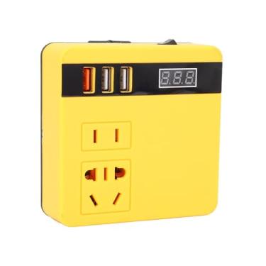 Imagem de Jiawu Inversor de Energia Alimentado por Bateria de 120 W para DCB206, DCB204, DCB181, DCB200, DCB203 Com Carregamento Rápido e Segurança Aprimorada, Ideal para Pequenos Eletrodomésticos Abaixo de