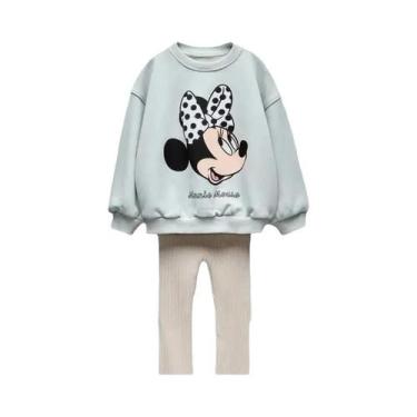 Imagem de Conjunto De Moletom Com Capuz Minnie Mouse Para Meninas, Disney, Outon