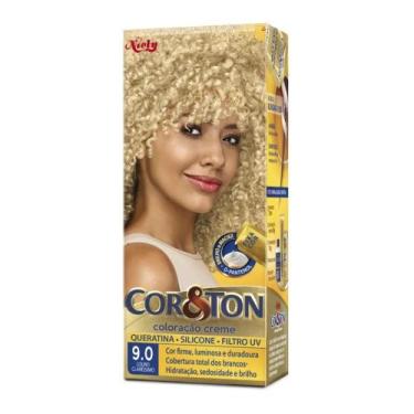 Imagem de Tintura Creme Cor & Ton Louro Claríssimo 9.0 - Cor e Ton