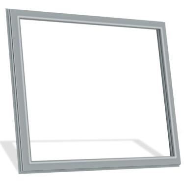 Imagem de W10443316 Gaxeta de porta de congelador de geladeira compatível com Kenmore, Kitchen Aid, Maytag, Whirlpool Gaxeta de porta de geladeira W10571961 Cinza