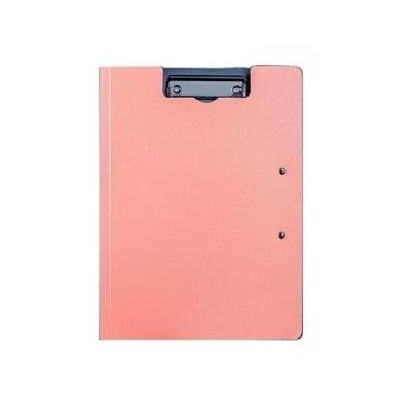 Imagem de Prancheta A4 Clip Duplo para Escritório Escolar Pasta Prancheta com Capa pasta prancheta(ROSA,1 PEÇA)