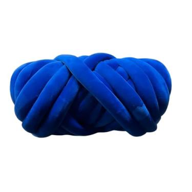 Imagem de Fio de lã de cristal super macio – 500 g de lã grossa da Islândia DIY para tricô à mão, lavável na máquina, perfeito para fazer cobertores, bolsas, travesseiros e acessórios para animais de estimação