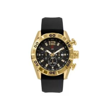 Imagem de Relógio Technos Flamengo Dourado Masculino FLAVD33AA/8E-Masculino