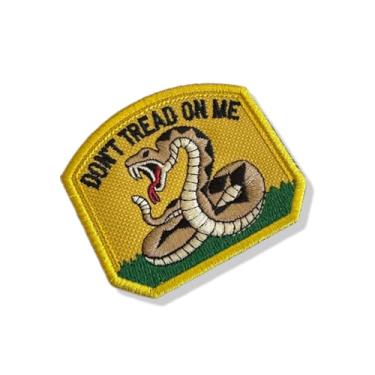 Imagem de M0149-001 Don’t Tread On Me Patch Bordado 7x6cm (A) Termo Adesivo/Costura)