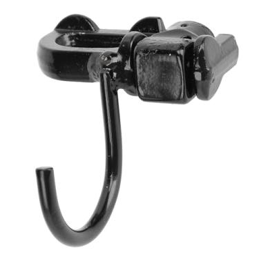 Imagem de Gancho de trilho L, encaixe de amarração de pino duplo, liga de alumínio, fixação rápida, para cama de caminhão, carga de reboque