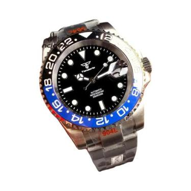 Imagem de Relógio De Mergulho Masculino De Aço Inoxidável 40mm Tandorio NH35 Mos