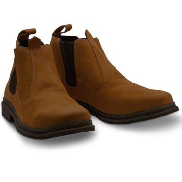 Imagem de Botina Bota Masculina  Em Couro Pro Tork Nobuck Top Trabalho Casual, C