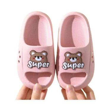 Imagem de Chinelos Infantis De EVA Com Desenhos Animados, Sapatos Tipo Mule Para