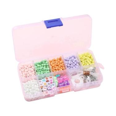 Imagem de Kit De Fazer Pulseira De Amizade Ursinho 866 Peças DIY Com Contas De V