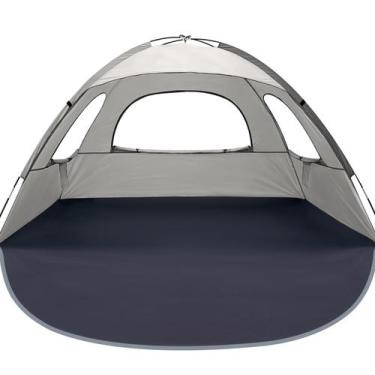 Imagem de Tenda de praia WhiteFang, abrigo portátil anti-UV para 4 pessoas