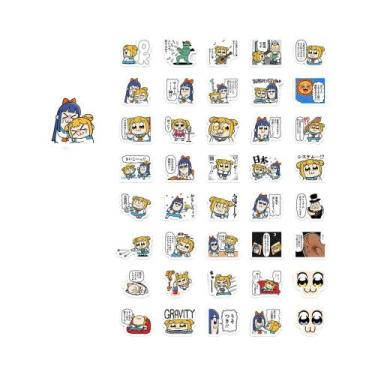 Imagem de Adesivos De Vinil Impermeáveis POP TEAM EPIC De Desenho Animado Fofos,