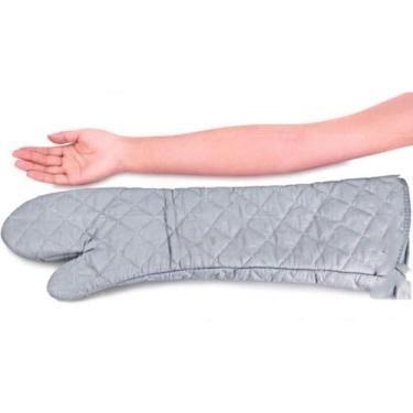 Imagem de Luvas de Forno Algodão Espesso Cozinha e Churrasco Ferramentas Essenciais Proteção contra Calor para Assar Grelhar