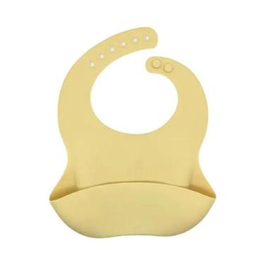 Imagem de Babador Ajustável 3D Impermeável Com Estampa De Animais Em Silicone Ma