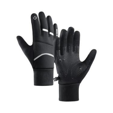 Imagem de Luvas Unissex De Inverno Com Tela Sensível Ao Toque, plus Veludo, Quen