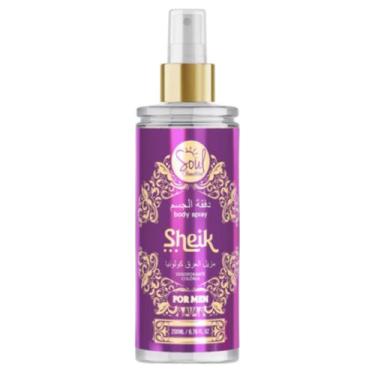 Imagem de Body Spray Masculino Soul Cosméticos 200ml, Sheik