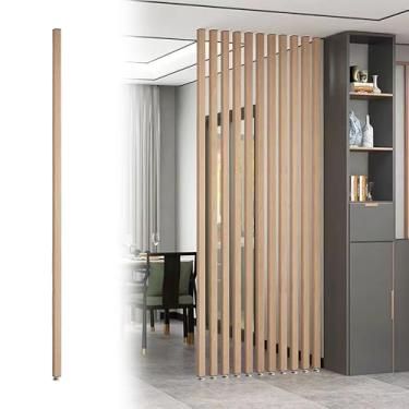 Imagem de Divisória de parede de ferro - Coluna de decoração de espaço moderno de altura ajustável para sala de estar e porta da frente - Divisor de casa elegante e funcional