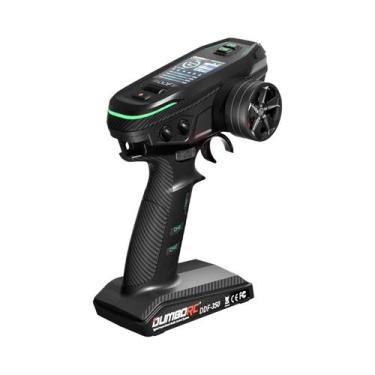 Imagem de Transmissor RC De 10 Canais Com Receptor Gyro E Volante De Metal Para 