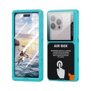 Imagem de Capa De Telefone Transparente À Prova d'Água De 6.9' Com Proteção Cont