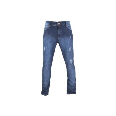 Imagem de CALÇA BIVIK JEANS SEM ESTAMPA AZUL - MASCULINO-Masculino